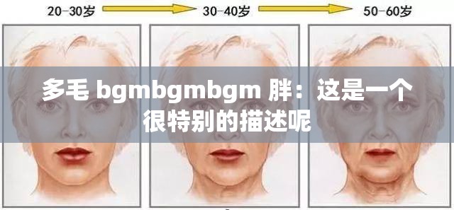 多毛 bgmbgmbgm 胖：这是一个很特别的描述呢