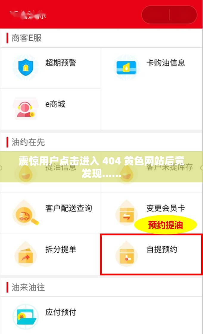 震惊用户点击进入 404 黄色网站后竟发现......