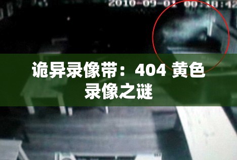 诡异录像带：404 黄色录像之谜