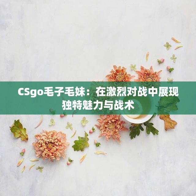 CSgo毛子毛妹：在激烈对战中展现独特魅力与战术