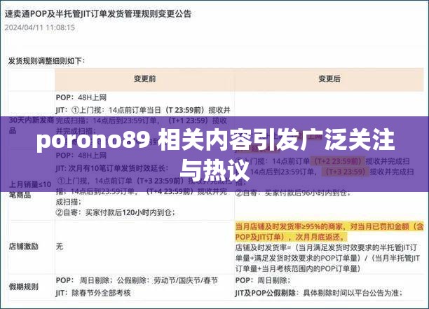 porono89 相关内容引发广泛关注与热议