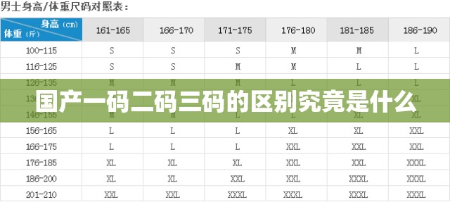 国产一码二码三码的区别究竟是什么