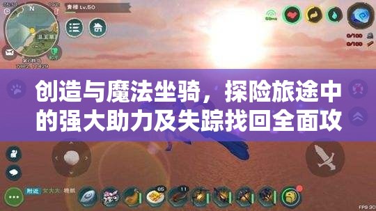 创造与魔法坐骑，探险旅途中的强大助力及失踪找回全面攻略