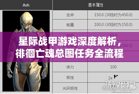 星际战甲游戏深度解析，徘徊亡魂总图任务全流程攻略指南