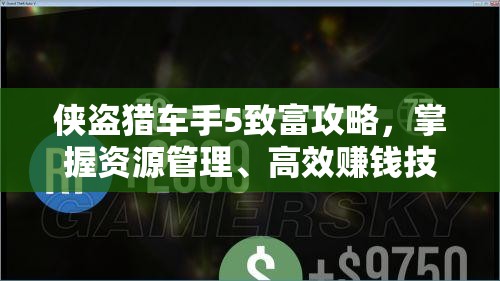 侠盗猎车手5致富攻略，掌握资源管理、高效赚钱技巧并有效避免资源浪费