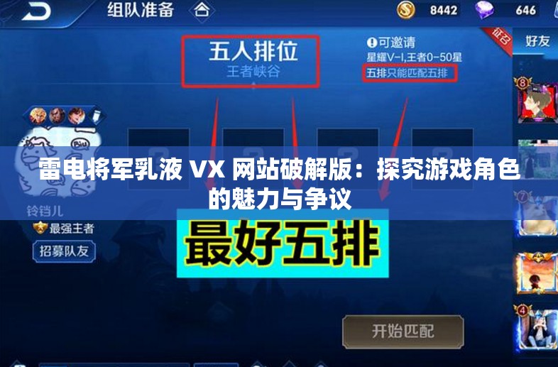 雷电将军乳液 VX 网站破解版：探究游戏角色的魅力与争议