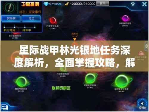 星际战甲林光银地任务深度解析，全面掌握攻略，解锁隐藏神秘奖励的终极钥匙