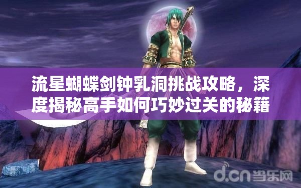 流星蝴蝶剑钟乳洞挑战攻略，深度揭秘高手如何巧妙过关的秘籍