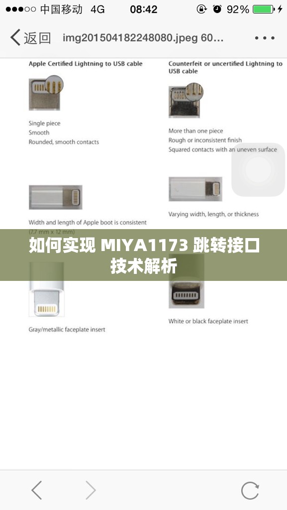 如何实现 MIYA1173 跳转接口技术解析