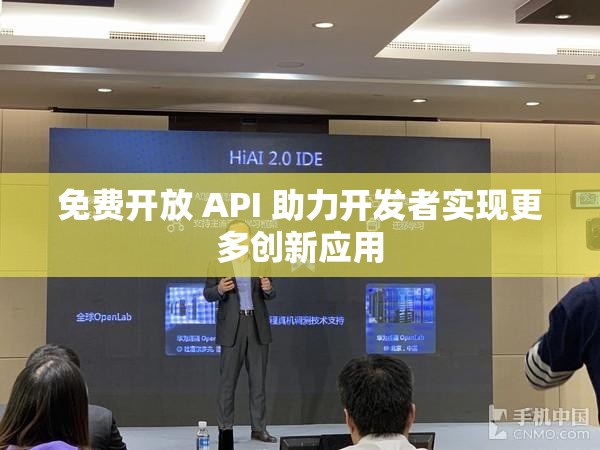 免费开放 API 助力开发者实现更多创新应用