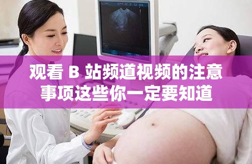 观看 B 站频道视频的注意事项这些你一定要知道