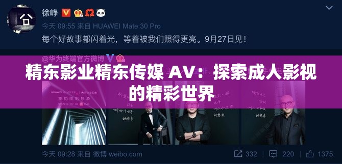 精东影业精东传媒 AV：探索成人影视的精彩世界