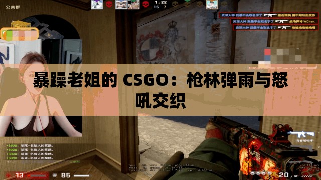 暴躁老姐的 CSGO：枪林弹雨与怒吼交织