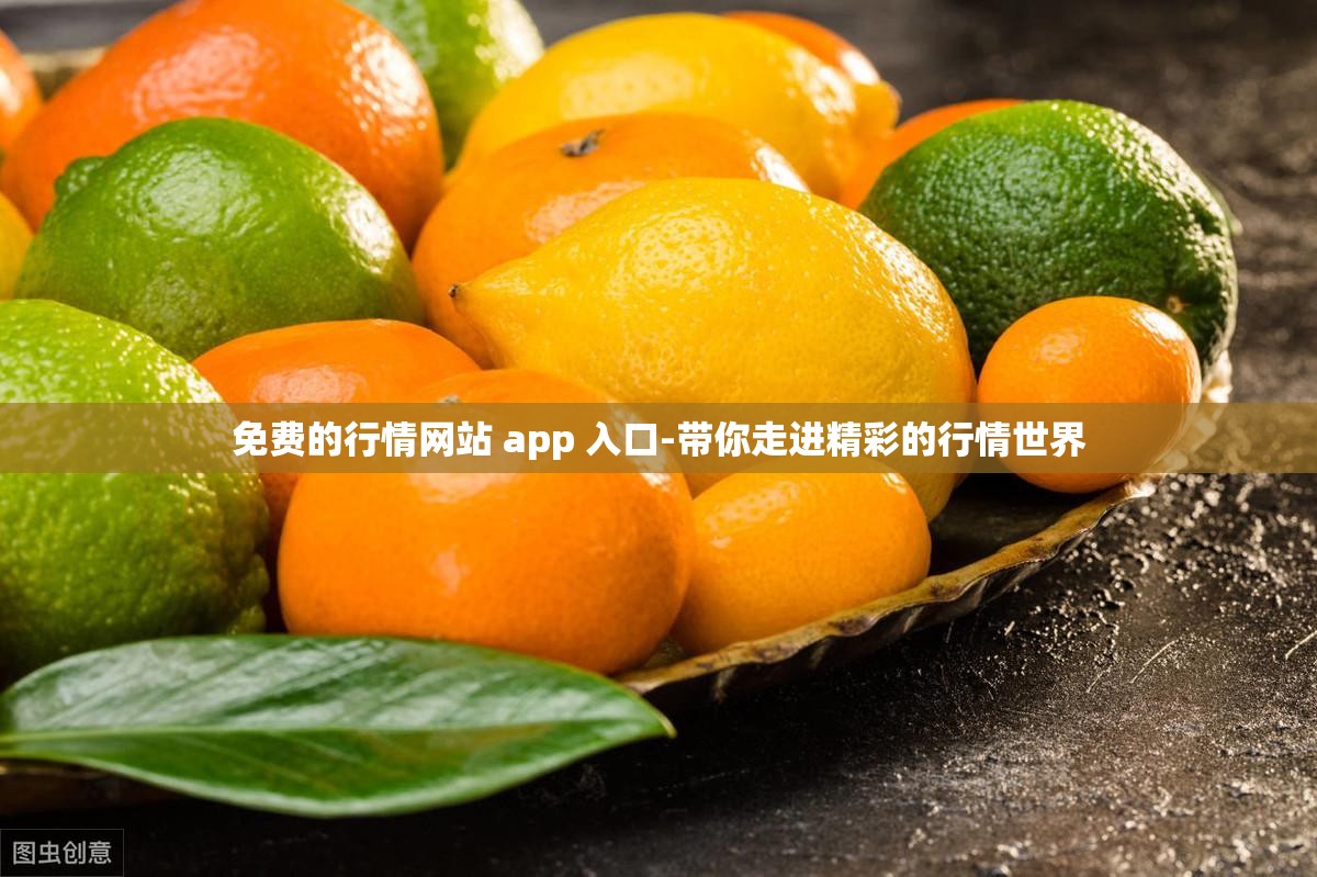 免费的行情网站 app 入口-带你走进精彩的行情世界