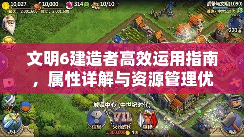 文明6建造者高效运用指南，属性详解与资源管理优化策略