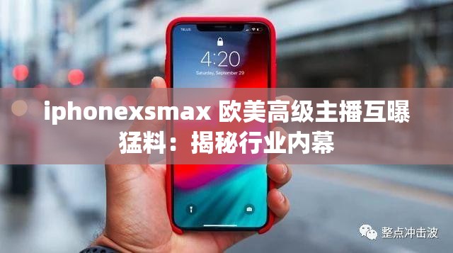 iphonexsmax 欧美高级主播互曝猛料：揭秘行业内幕