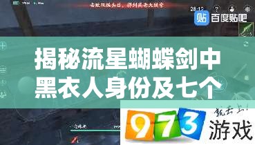 揭秘流星蝴蝶剑中黑衣人身份及七个箱子所藏宝地之谜