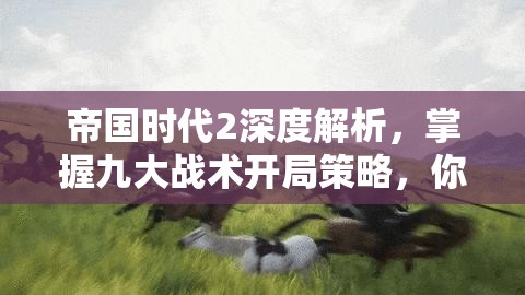 帝国时代2深度解析，掌握九大战术开局策略，你的选择决定胜负关键