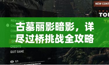 古墓丽影暗影，详尽过桥挑战全攻略，助你轻松跨越难关