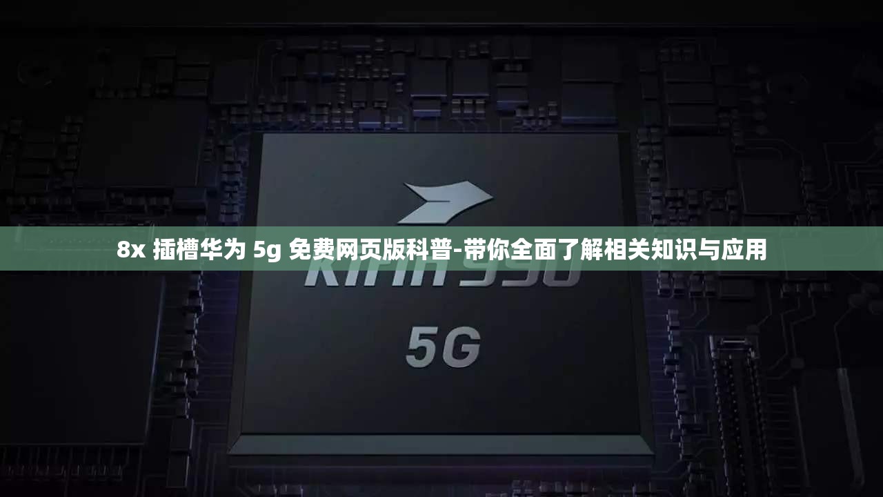 8x 插槽华为 5g 免费网页版科普-带你全面了解相关知识与应用