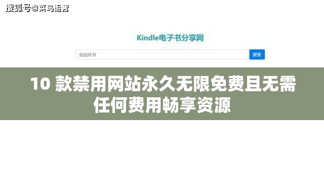 10 款禁用网站永久无限免费且无需任何费用畅享资源