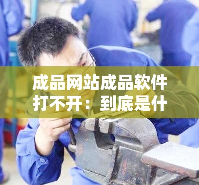 成品网站成品软件打不开：到底是什么原因导致无法正常使用