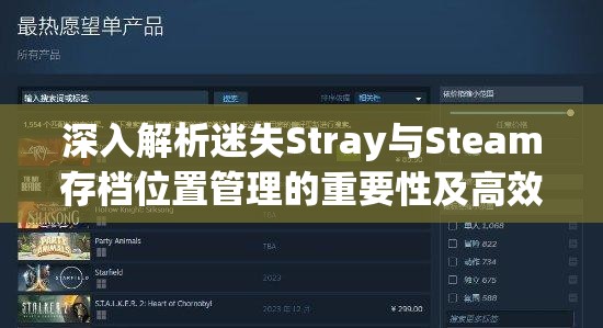 深入解析迷失Stray与Steam存档位置管理的重要性及高效技巧