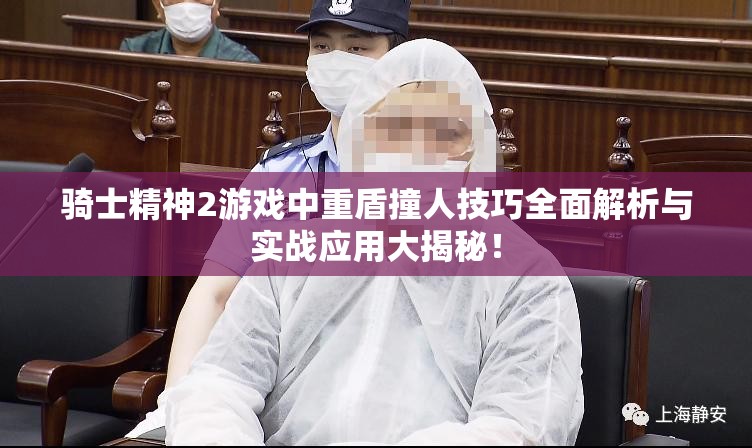 骑士精神2游戏中重盾撞人技巧全面解析与实战应用大揭秘！