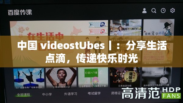 中国 videostUbes丨：分享生活点滴，传递快乐时光