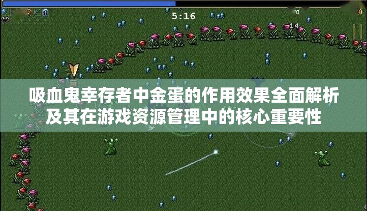 吸血鬼幸存者中金蛋的作用效果全面解析及其在游戏资源管理中的核心重要性