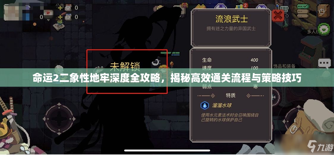 命运2二象性地牢深度全攻略，揭秘高效通关流程与策略技巧