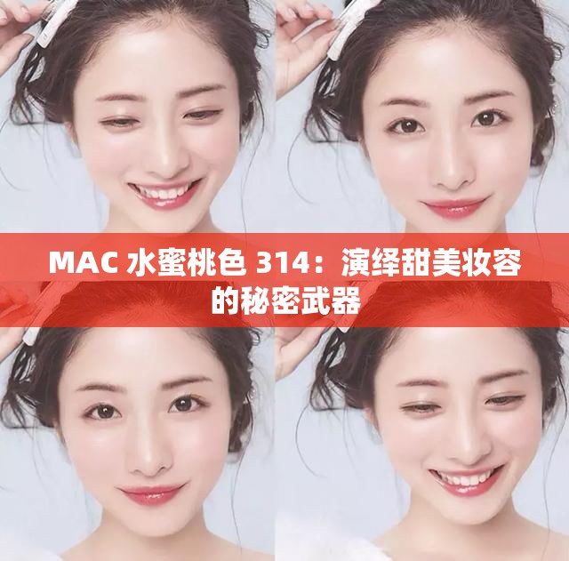 MAC 水蜜桃色 314：演绎甜美妆容的秘密武器