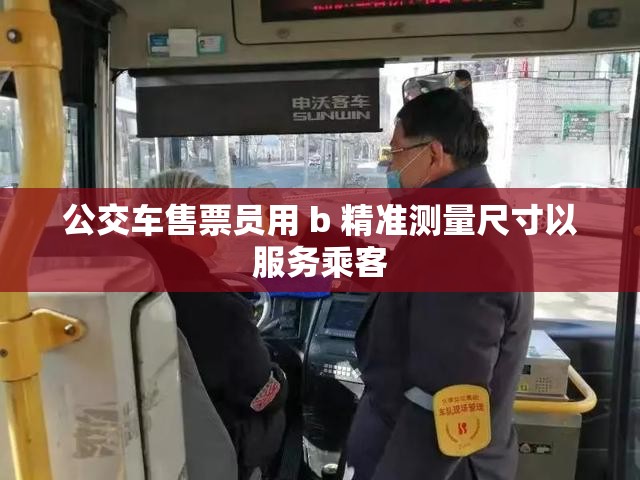 公交车售票员用 b 精准测量尺寸以服务乘客