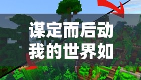 谋定而后动我的世界如何建设村庄住宅之详细攻略与技巧