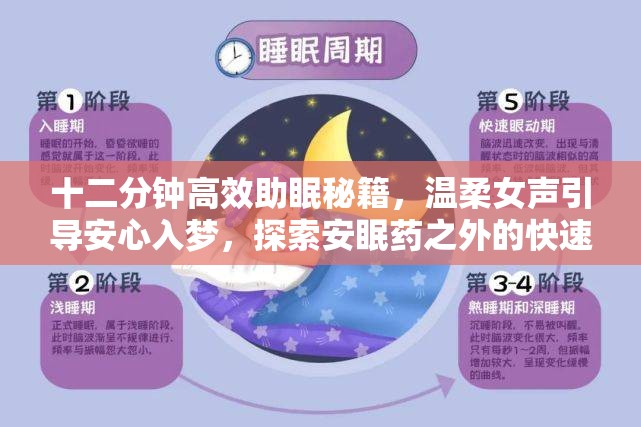 十二分钟高效助眠秘籍，温柔女声引导安心入梦，探索安眠药之外的快速自然入睡技巧