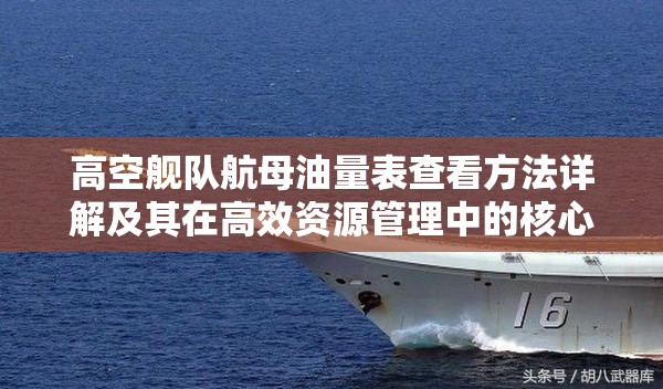 高空舰队航母油量表查看方法详解及其在高效资源管理中的核心重要性