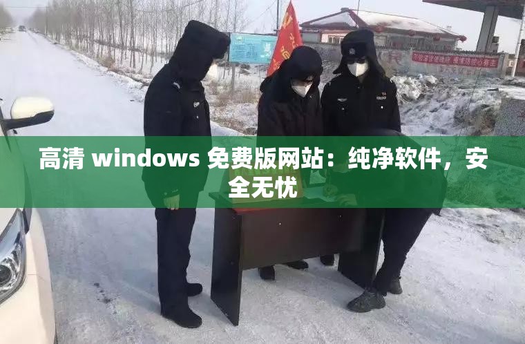 高清 windows 免费版网站：纯净软件，安全无忧