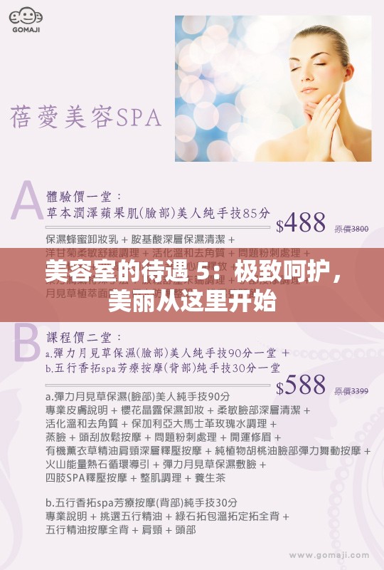 美容室的待遇 5：极致呵护，美丽从这里开始