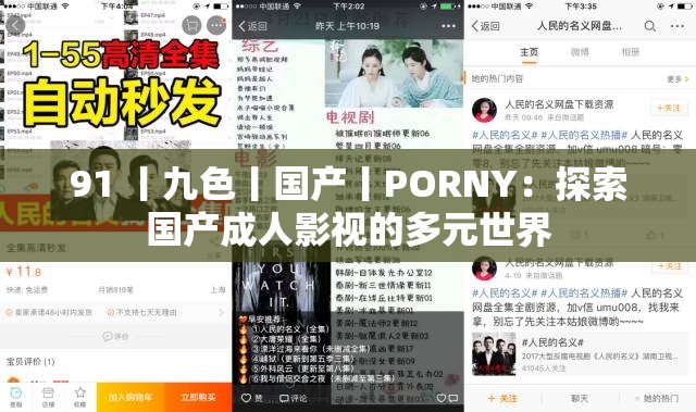 91 丨九色丨国产丨PORNY：探索国产成人影视的多元世界