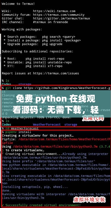 免费 python 在线观看源码：无需下载，轻松享受编程乐趣