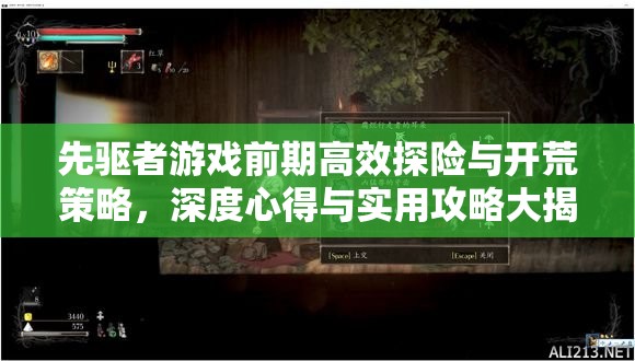 先驱者游戏前期高效探险与开荒策略，深度心得与实用攻略大揭秘