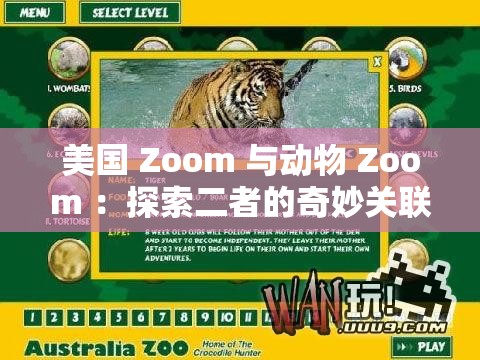 美国 Zoom 与动物 Zoom ：探索二者的奇妙关联和差异