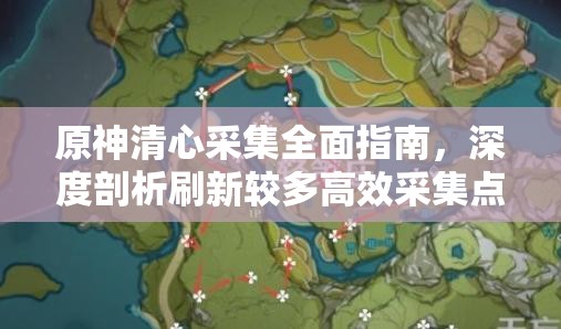 原神清心采集全面指南，深度剖析刷新较多高效采集点