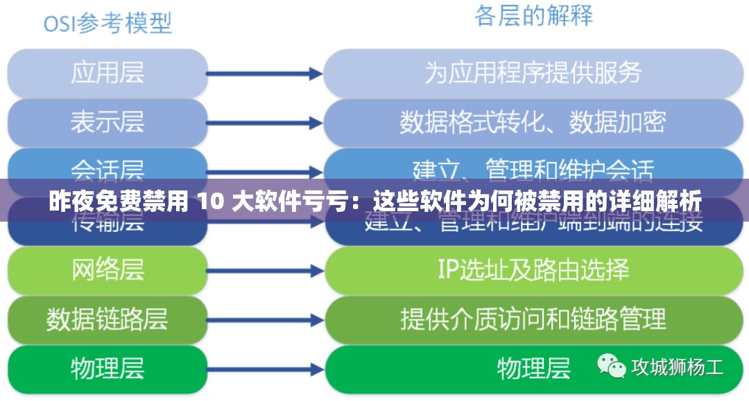 昨夜免费禁用 10 大软件亏亏：这些软件为何被禁用的详细解析