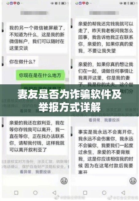 妻友是否为诈骗软件及举报方式详解