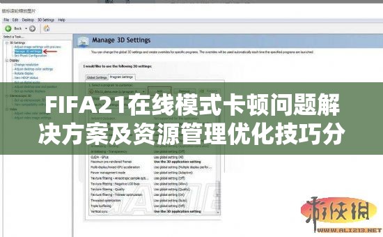 FIFA21在线模式卡顿问题解决方案及资源管理优化技巧分享