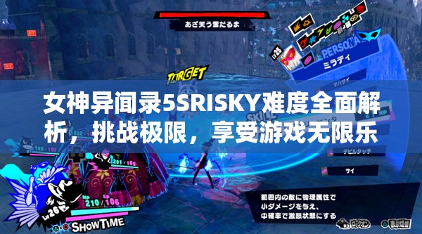 女神异闻录5SRISKY难度全面解析，挑战极限，享受游戏无限乐趣