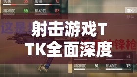 射击游戏TTK全面深度解析，探索枪械术语背后的策略与秘密