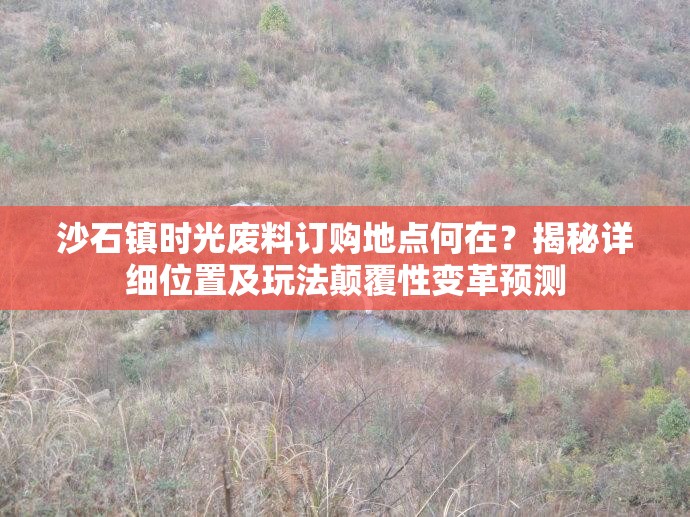 沙石镇时光废料订购地点何在？揭秘详细位置及玩法颠覆性变革预测