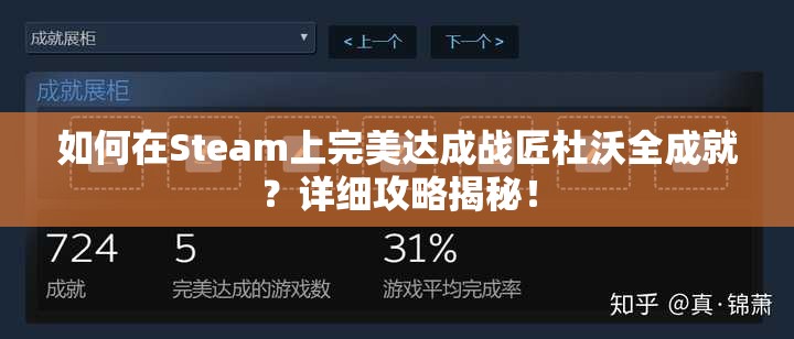 如何在Steam上完美达成战匠杜沃全成就？详细攻略揭秘！